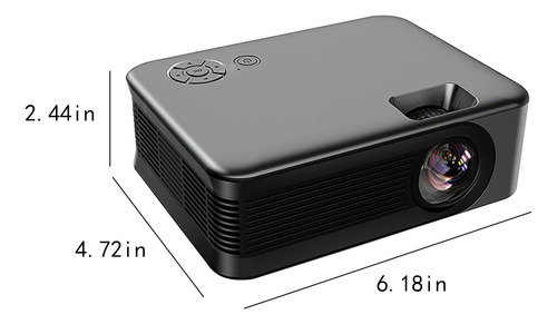 Un Proyector Hd, Proyector Wifi, 3000 Lúmenes, Vídeo Domésti