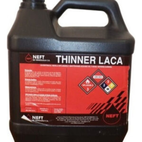 Thinner Laca Marca Neft Galon