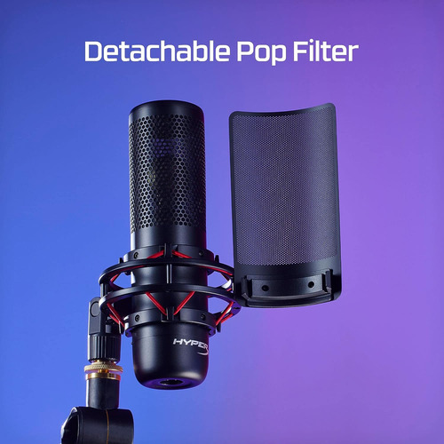 Hyperx Procast Micrófono: Dia Capacitor Micrófono...
