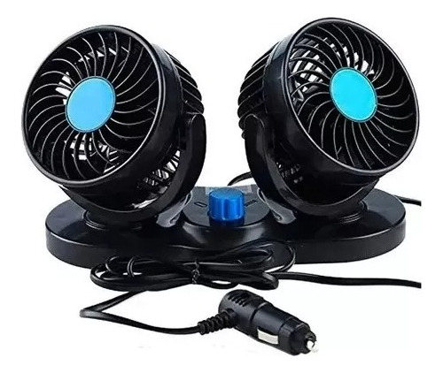 Ventilador 24v Para Camión Ventilador 360° Portátil