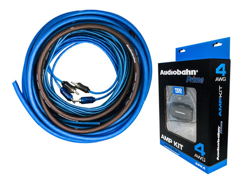 Imagen 2 de 5 de Kit De Instalación Para Fuente Amplificador Cal 4 Audiobahn