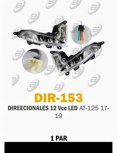 Direccionales Led At-125 17-19