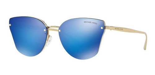 Lentes De Sol Michael Kors Mk2068 330325 Azul/dorado De Dama