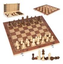 Comprar Juegos De Mesa 3 En 1 Ajedrez Damas Backgammon 17.2