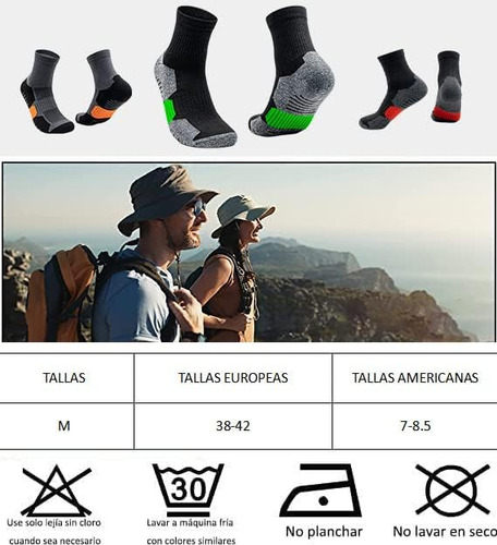 6 Pares De Calcetines De Hombre, Calcetas Deportivas Para Ba