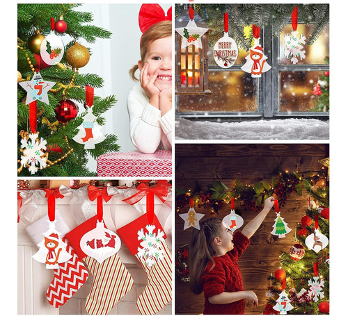 Adornos De Acrílico En Adornos De Navidad De Acrílico En 24