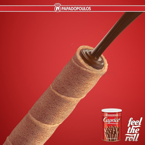 Cubanitos De Chocolate Caprice Lata 115g Papadopoulos Grecia