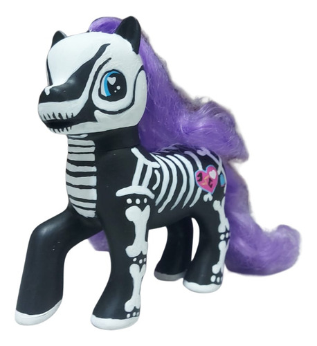 My Little Pony Calavera Intervenido. (Reacondicionado)
