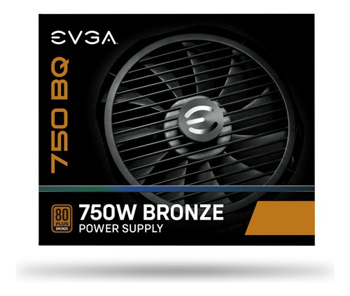 Fuente De Poder Evga Bq Series: 750w, 80 Plus Bronze