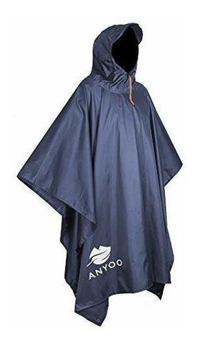 Poncho De Lluvia Impermeable/ Chaqueta Impermeable