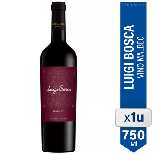 Luigi Bosca Vino Malbec 750ml - 01almacen