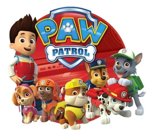 Kit Imprimible Paw Patrol Candy Bar Invitaciones Nene Y Nena