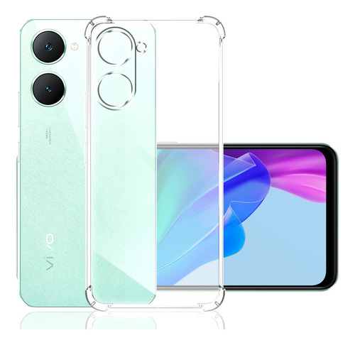 Funda Acrigel Transparente Case Original Para Vivo Y03/y18