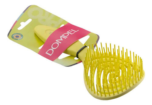 Cepillo Desenredante Anti Frizz Flexible Pirulito Abacaxi Dompel