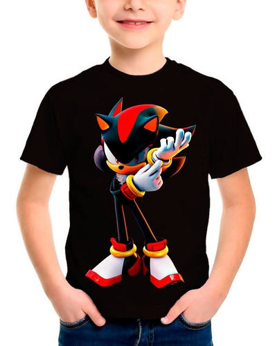 Polera 100% Algodón Sonic Prime The Hedgehog 2023 Exclusivo