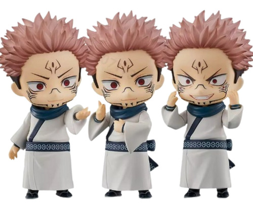 Figura De Acción Sukuna De Jujutsu Kaisen Articulada, 10 Cm.