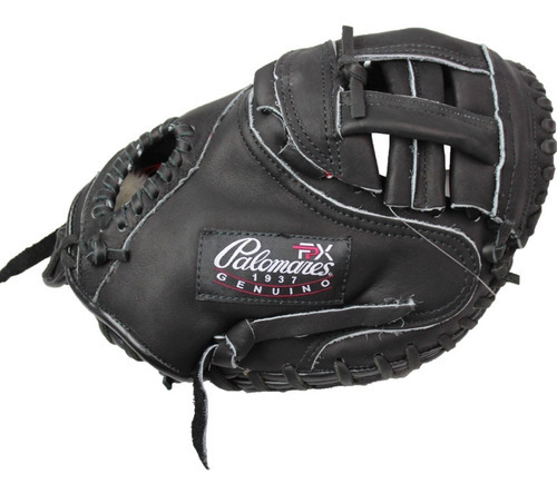 Manopla Béisbol Para Cátcher Palomares Genuino Profesional Color Negro