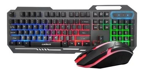 Teclado Y Mouse 6900 Gamer Luz Led Retroiluminado Otiesca