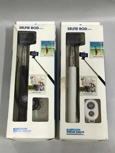 Pau  De Selfie Rod Bluetooth Wireless Remote Verde