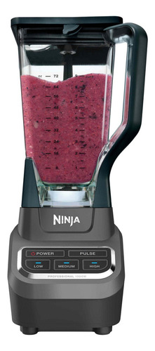 Liquidificador Profissional Ninja 1000 Bl610 Preto Cinza