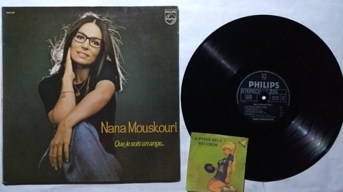 Nana Mouskouri Que Sois Un Ange Lp Frances 1974 Seminuevo
