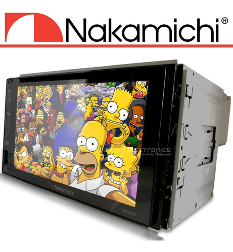 Pantalla De 6.2 Plg Nakamichi Na3020 Mirrorlink Usb Dvd Usb