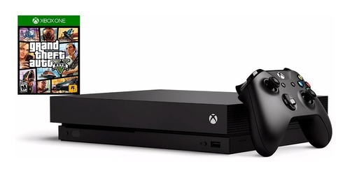 Consola Xbox One X 1tb + Gta V + Control Nuevo Original