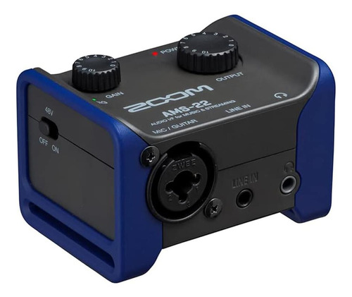 Dissipador De Interface De Áudio Usb Zoom Ams-22 2x2 Com Pop