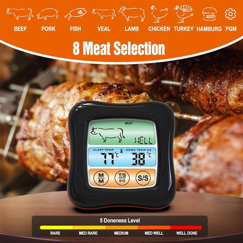 Yu Termómetro Digital For Carne Termómetro De Cocina
