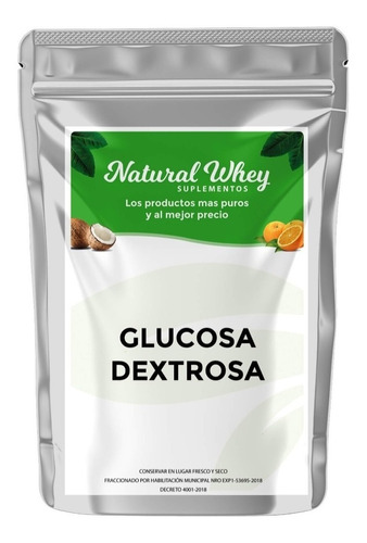 Glucosa Dextrosa ( Hidratos De Carbono Puros ) 1 Kilo