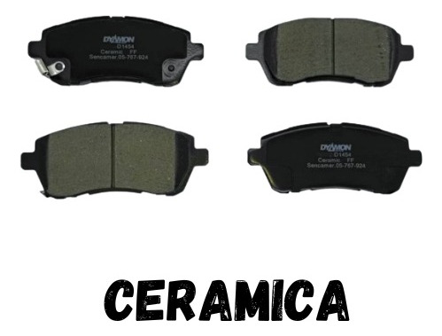 Pastilla Freno Ceramica  Ford Fiesta Titanium  11 12 13 8653