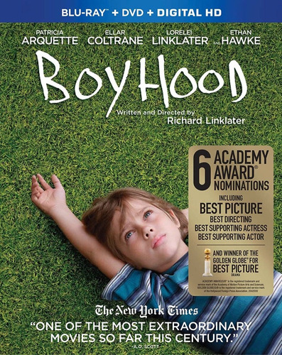 Blu-ray + Dvd Boyhood / De Richard Linklater