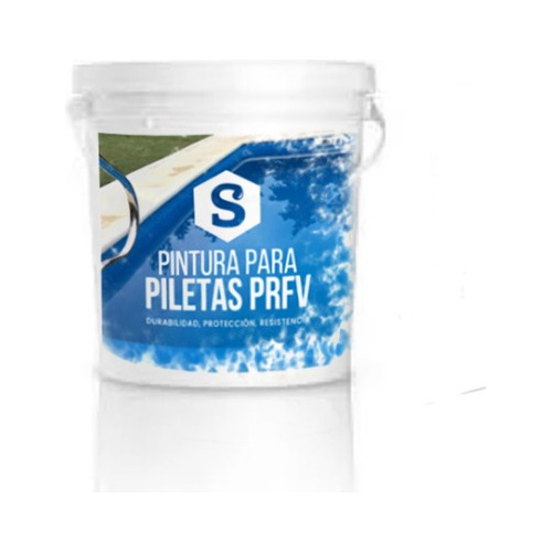 Pintura P/piletas De Fibra Vidrio 5kg+diluyente