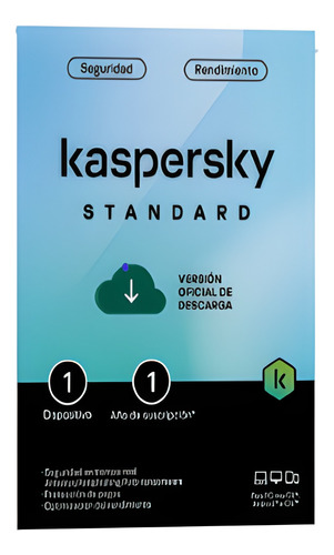 Licencia Antivirus Kaspersky Standard, Física. Kl1041ddafs