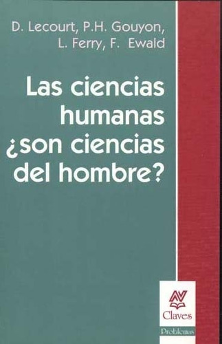 Ciencias Humanas Son Cs Del Hombre?, Lecourt, Nueva Visión