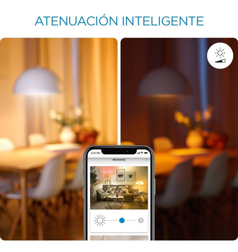 Imagen 4 de 5 de Amp Wiz Colores Wi-fi E27 High Lumen Google Alexa Matter