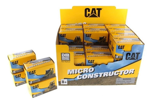 Surtido 36 Piezas Micro Constructor Caterpillar