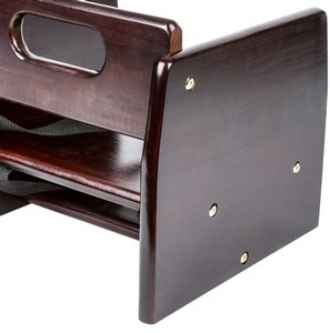Imagen 5 de 8 de Asiento Silla Elevadores Para Niño De Madera Para Restaurant