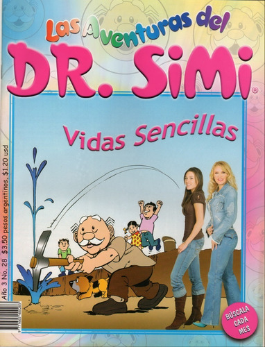 Lote 4 Revistas Las Aventuras Del Dr. Simi * Historietas