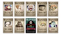 Comprar Cuadros Wanted One Piece ( Set De 10 Cuadros ) Gs Cuadros