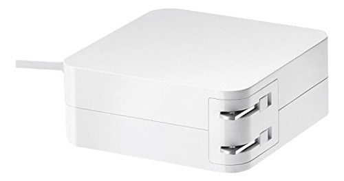 Cargador Universal Para Mac Pro De Punta En T Color Blanco