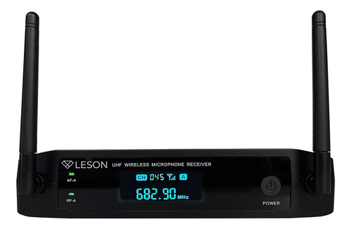 Microfone Sem Fio Leson Ls961 Headset Bege Omnidirecional 48