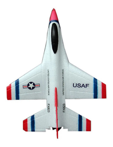 Avión De Rc F16 Thunderbirds Fx-823 2.4g 2ch Epp