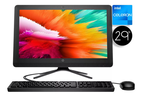 Pc Todo En Uno Hp Intel Dualcore J4025 Ram 8gb Ssd 480gb Fhd