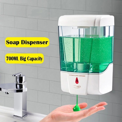 Imagen 6 de 8 de Dispensadores Automáticos Gel, Jabón Y Más! De Pared, Nuevos