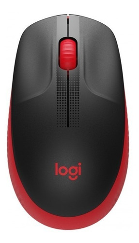 Mouse Inalámbrico Logitech M190 1000 Dpi Rojo