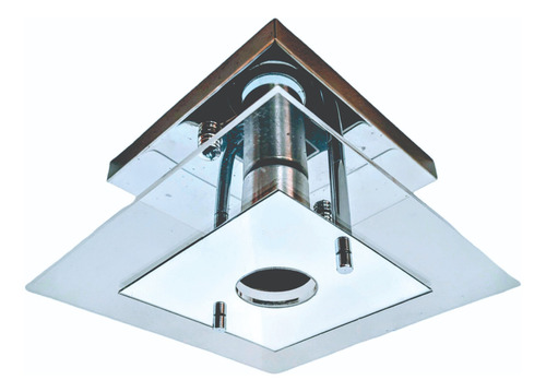 Luminaria Teto Paflon Moderno Espelhado Sala Quarto 127/220v