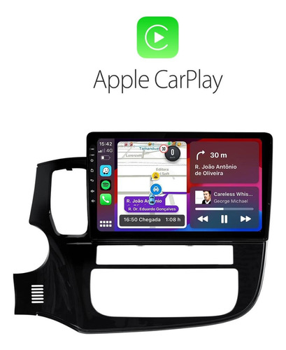Multimidia Outlander 2014-2021 Qled Carplay Android 14 64gb