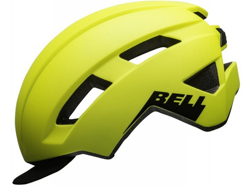 Casco Bicicleta Bell Daily Urbano Viscera Color Hi Viz Talle Único