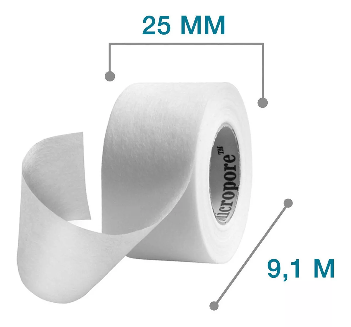 Tercera imagen para búsqueda de cinta micropore 3m